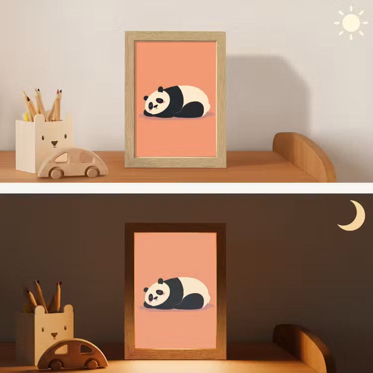 Nachtlampje - Panda - Slaap - Oranje — 7