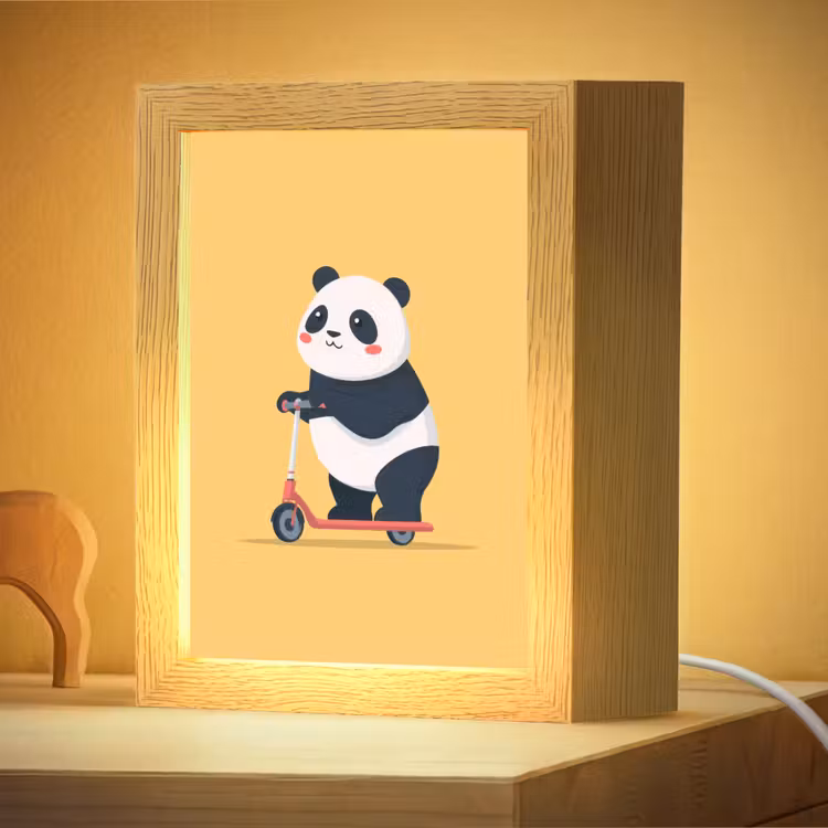 Nachtlampje - Panda - Step - Geel — 4