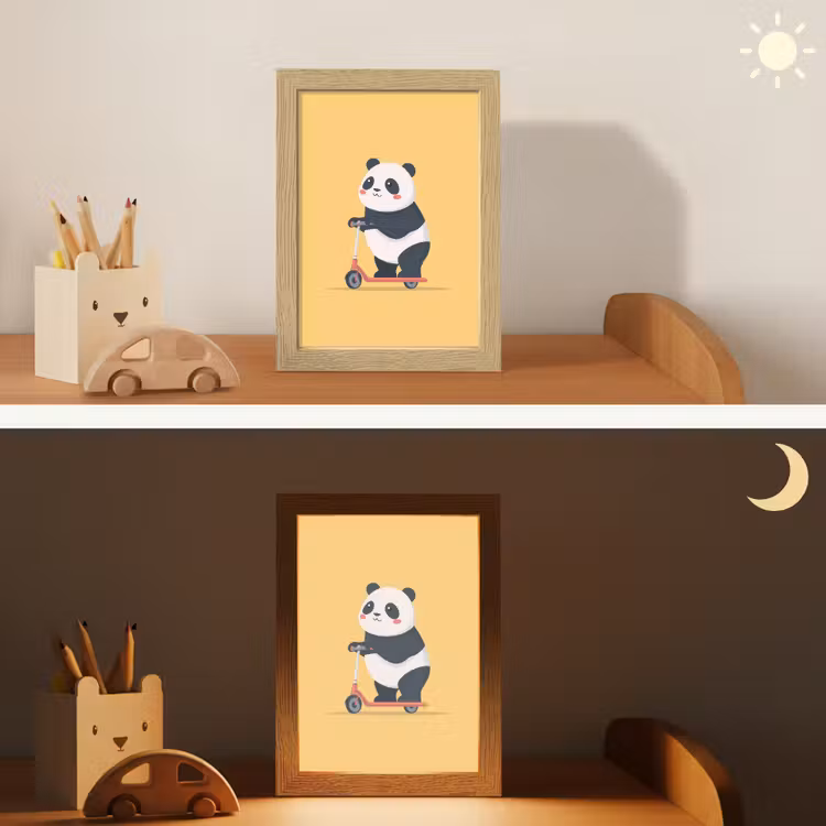 Nachtlampje - Panda - Step - Geel — 7