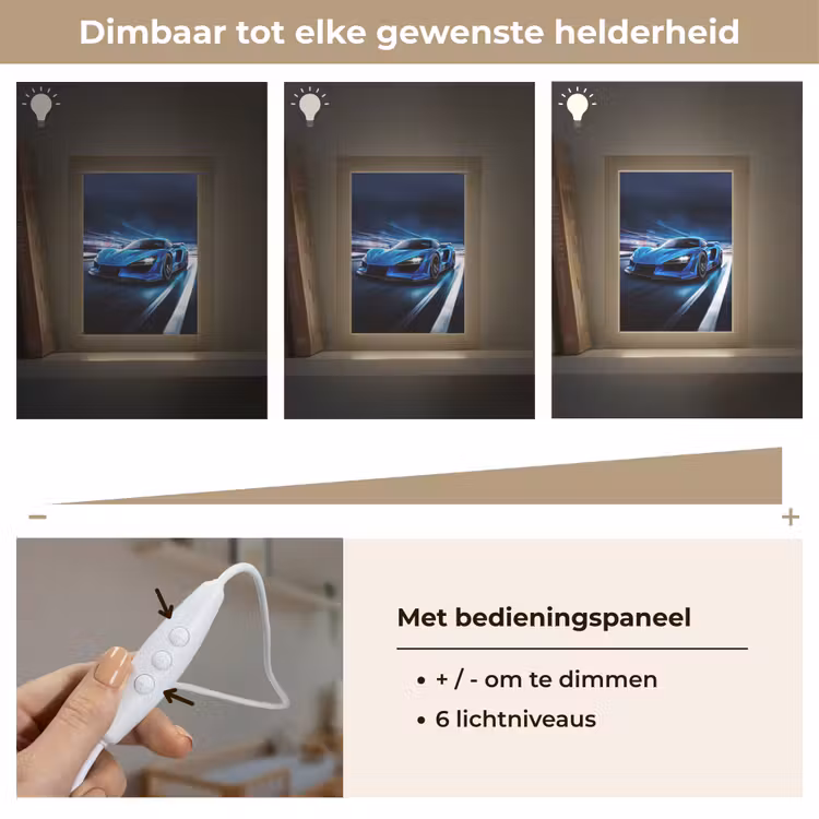 Nachtlampje - Auto - Blauw - Jongens - Kind — 6