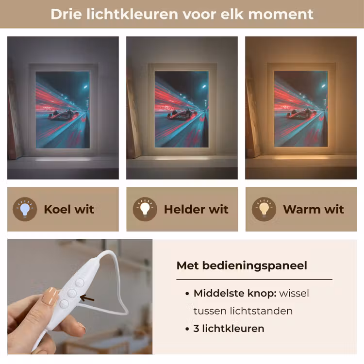 Nachtlampje - Raceauto - Rood - Snelheid — 5