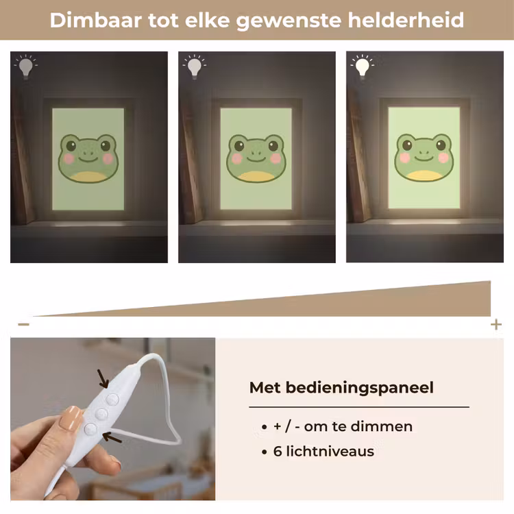 Nachtlampje - Kikker - Groen - Vriendelijkheid — 6