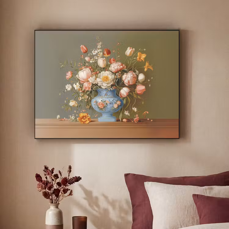 Art Frame - Neutral - Bloemen - Boeket - Vaas — 2