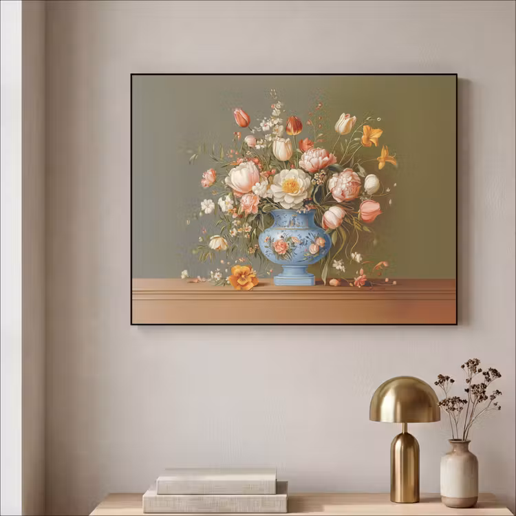 Art Frame - Neutral - Bloemen - Boeket - Vaas — 3