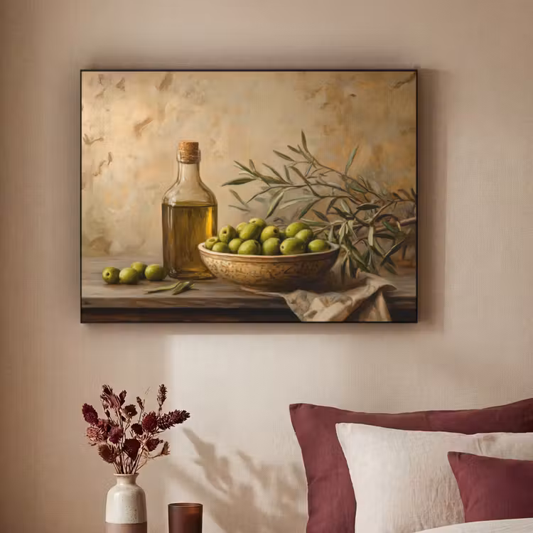 Art Frame - Olijven - Stilleven - Vintage — 2