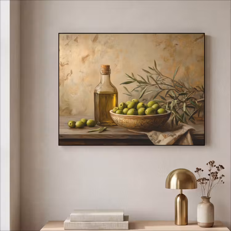 Art Frame - Olijven - Stilleven - Vintage — 3