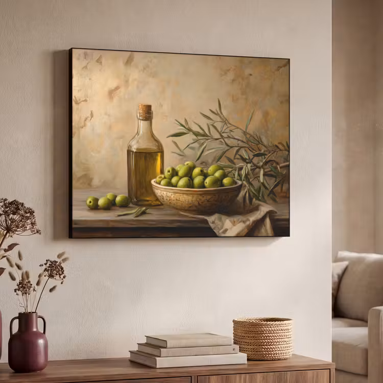 Art Frame - Olijven - Stilleven - Vintage — 4