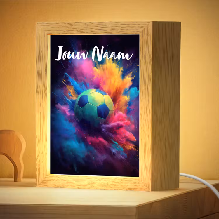 Nachtlampje met naam - Neon - Bal - Kleurrijk — 4