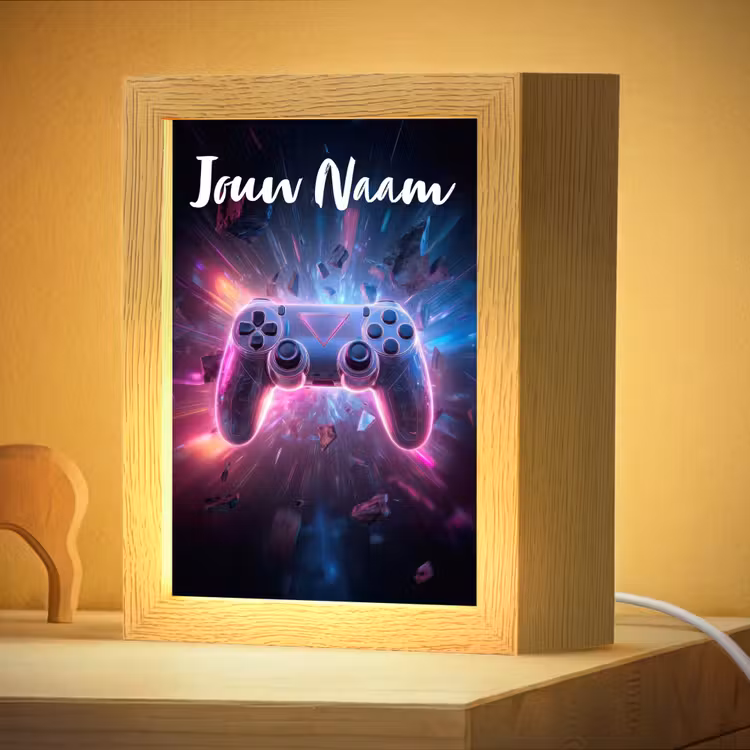 Nachtlampje met naam - Controller - Neon - Game — 4