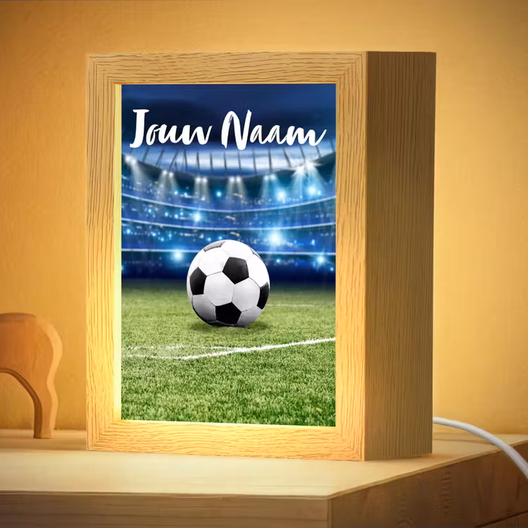 Nachtlampje met naam - Voetbal - Stadion - Bal - Jongens — 4