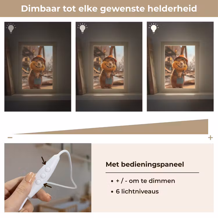 Nachtlampje - Bever - Bouw - Bouwhelm - Dier — 6