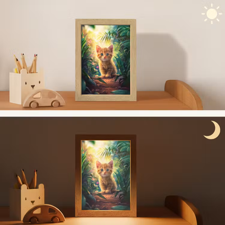 Nachtlampje - Kat - Huisdier - Natuur — 7
