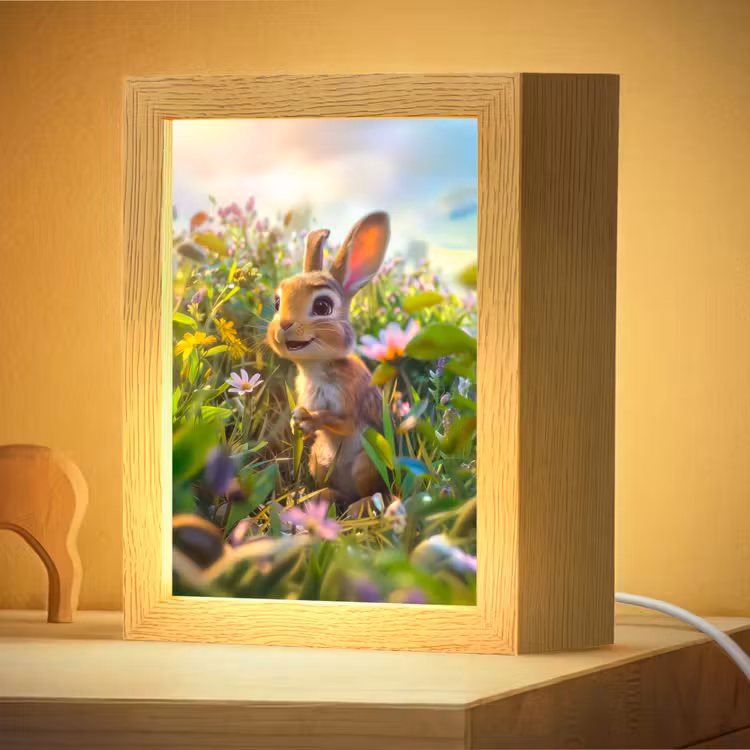 Nachtlampje - Konijn - Dieren - Natuur — 4