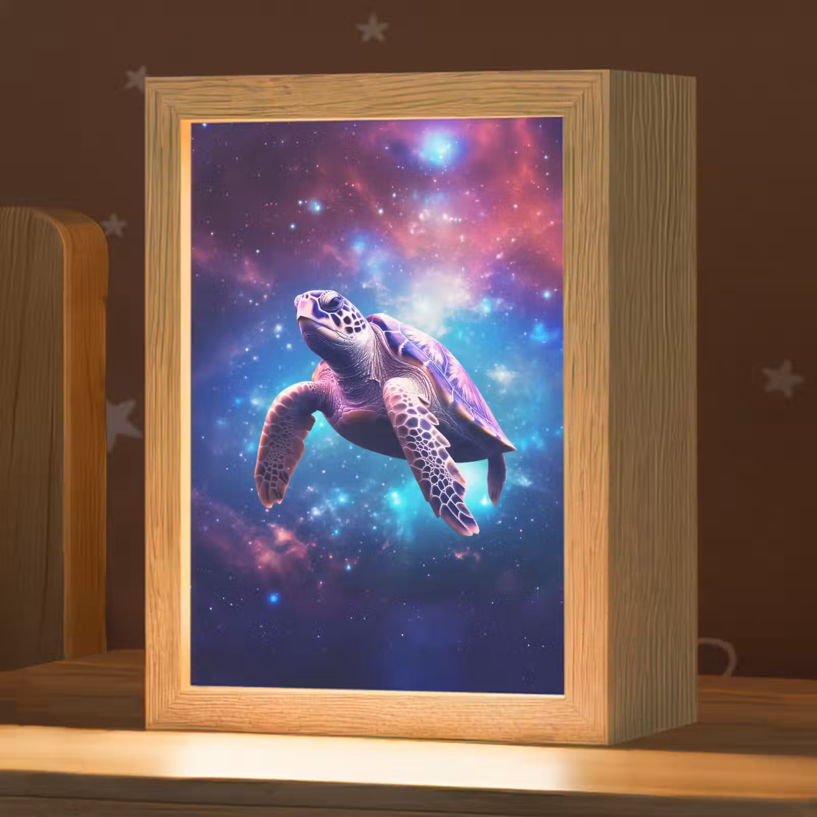 Nachtlampje - Schildpad - Dier - Galaxy - Ruimte — 1