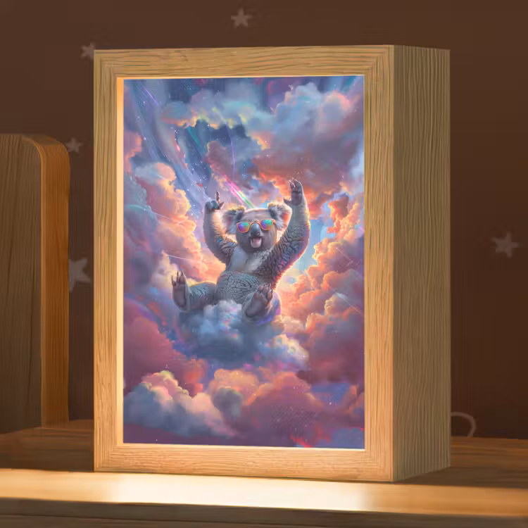 Nachtlampje - Koala - Dier - Zonnebril - Wolken — 1