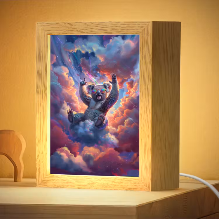 Nachtlampje - Koala - Dier - Zonnebril - Wolken — 4