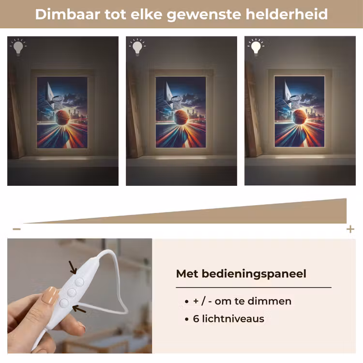 Nachtlampje - Basketbal - Sport - Basket - Stad — 6