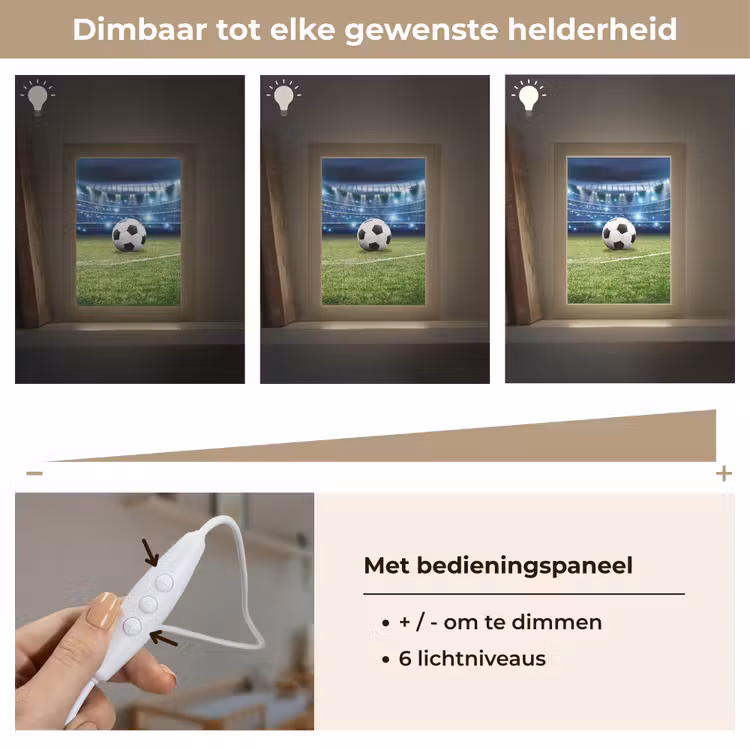 Nachtlampje - Voetbal - Stadion - Bal - Jongens — 6