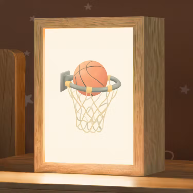 Nachtlampje - Basketbal - Net - Oranje — 1