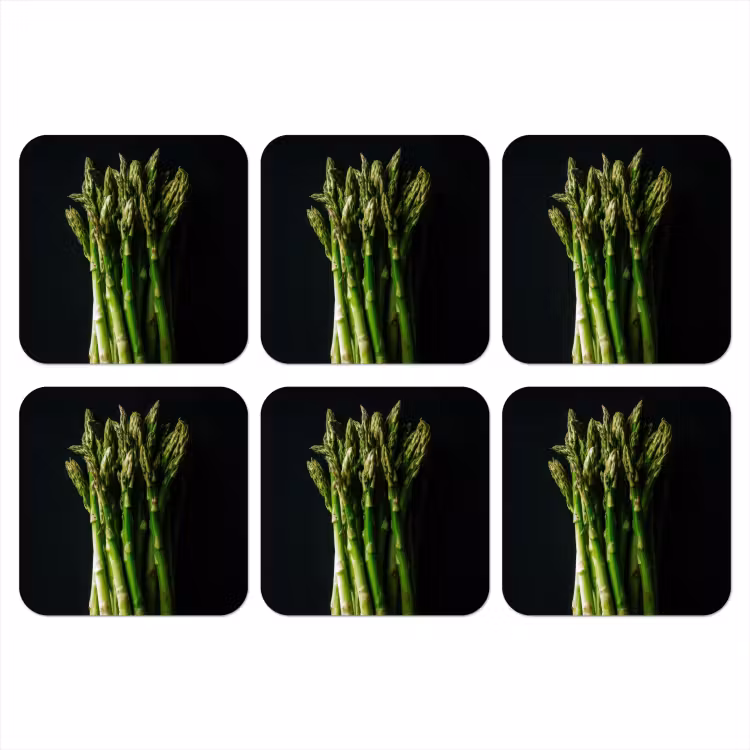 Onderzetter - Asperges - Felgroen — 1