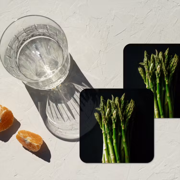 Onderzetter - Asperges - Felgroen — 3