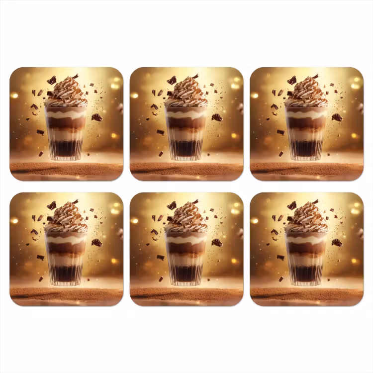 Onderzetter - Dessert - Chocolade - Zoet - Eten — 1