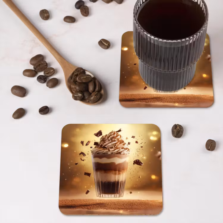 Onderzetter - Dessert - Chocolade - Zoet - Eten — 4