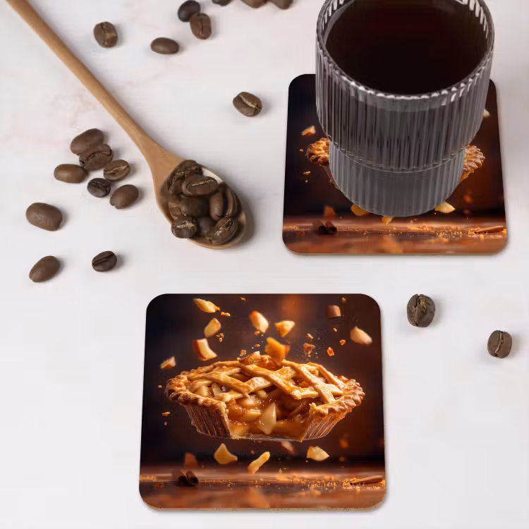 Onderzetter - Appel - Taart - Warm - Eten — 4