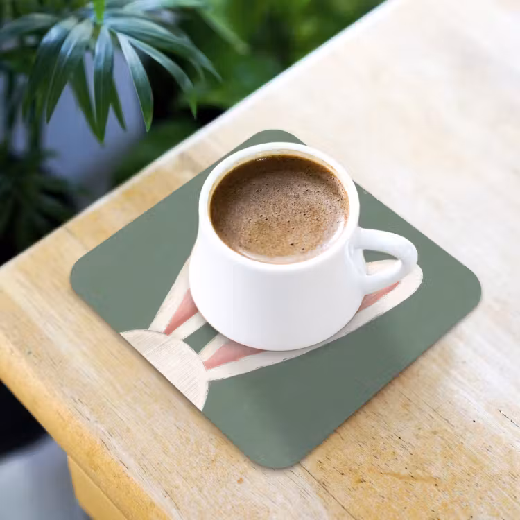 Onderzetter - Hazen - Oren - Roze — 2