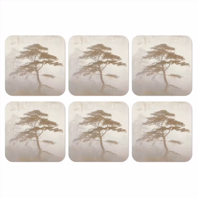 Onderzetter - Boom - Oosterse stijl - Landschap — 1