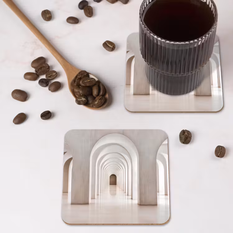 Onderzetter - Hal - Bogen - Symmetrisch - Modern — 4