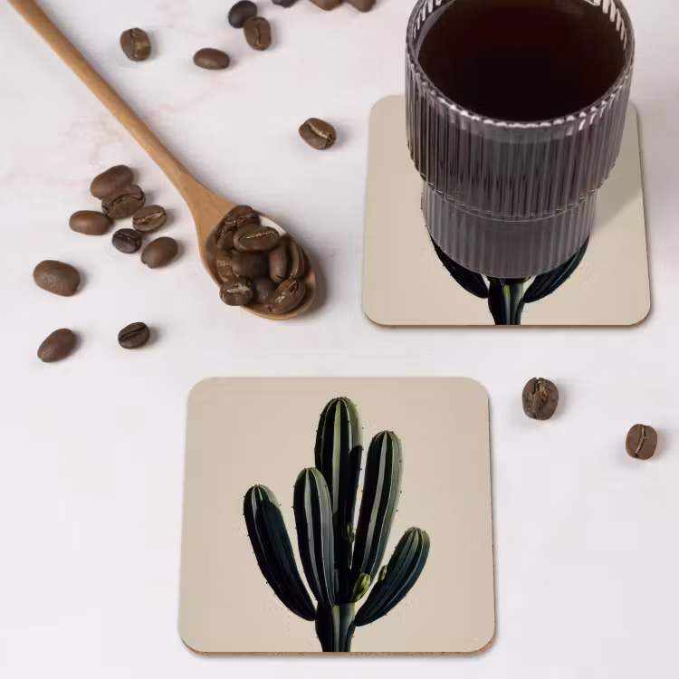 Onderzetter​ - Cactus - Subtiel - Groen — 4