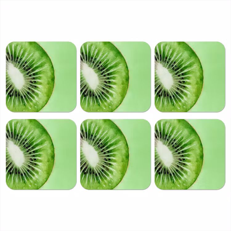 Onderzetter - Kiwi - Groen - Fris — 1
