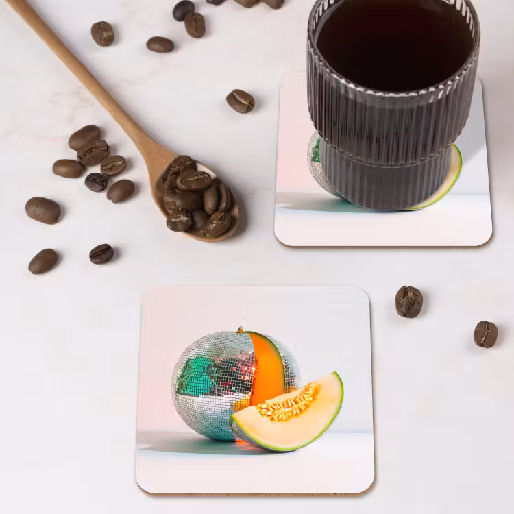 Onderzetter - Disco - Discobal - Meloen - Pastel — 4