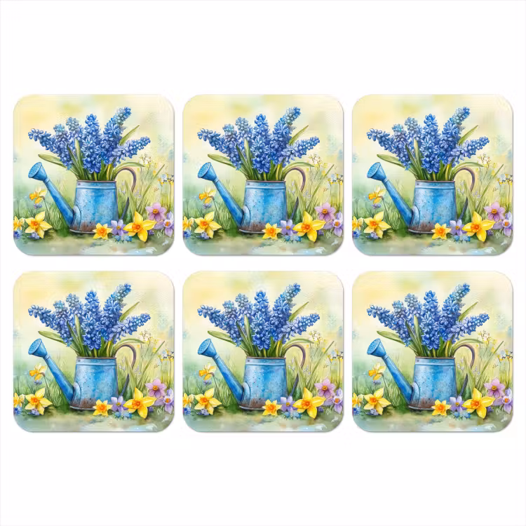 Onderzetter​ - Gieter - Lavendel - Bloesems — 1