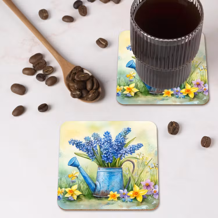 Onderzetter​ - Gieter - Lavendel - Bloesems — 4