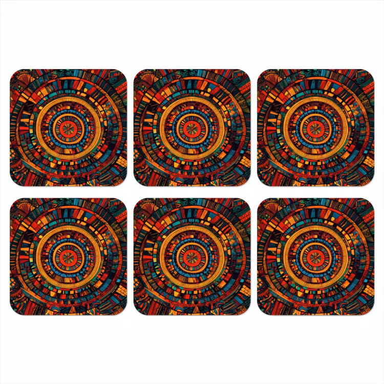 Onderzetter - Mandala - Cirkels - Patronen — 1