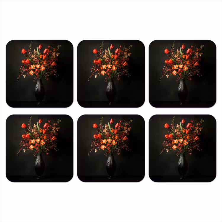 Onderzetter - Bloemen - Takken - Boeket — 1