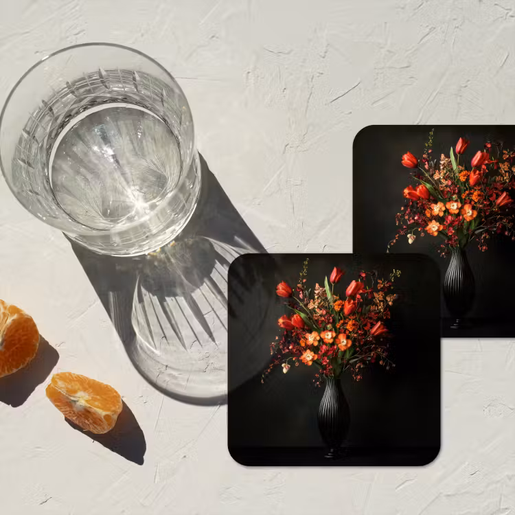 Onderzetter - Bloemen - Takken - Boeket — 3