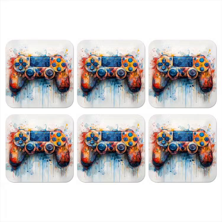 Onderzetter - Kinder- en tiener kamer - Gaming - Game controller — 1