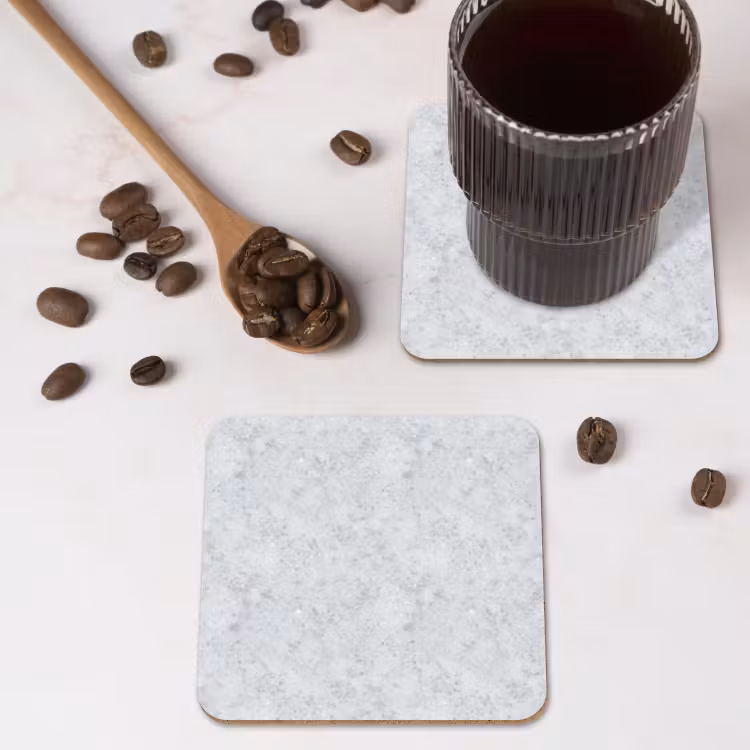 Onderzetter - Grijs - Terrazzo-effect - Beton — 4