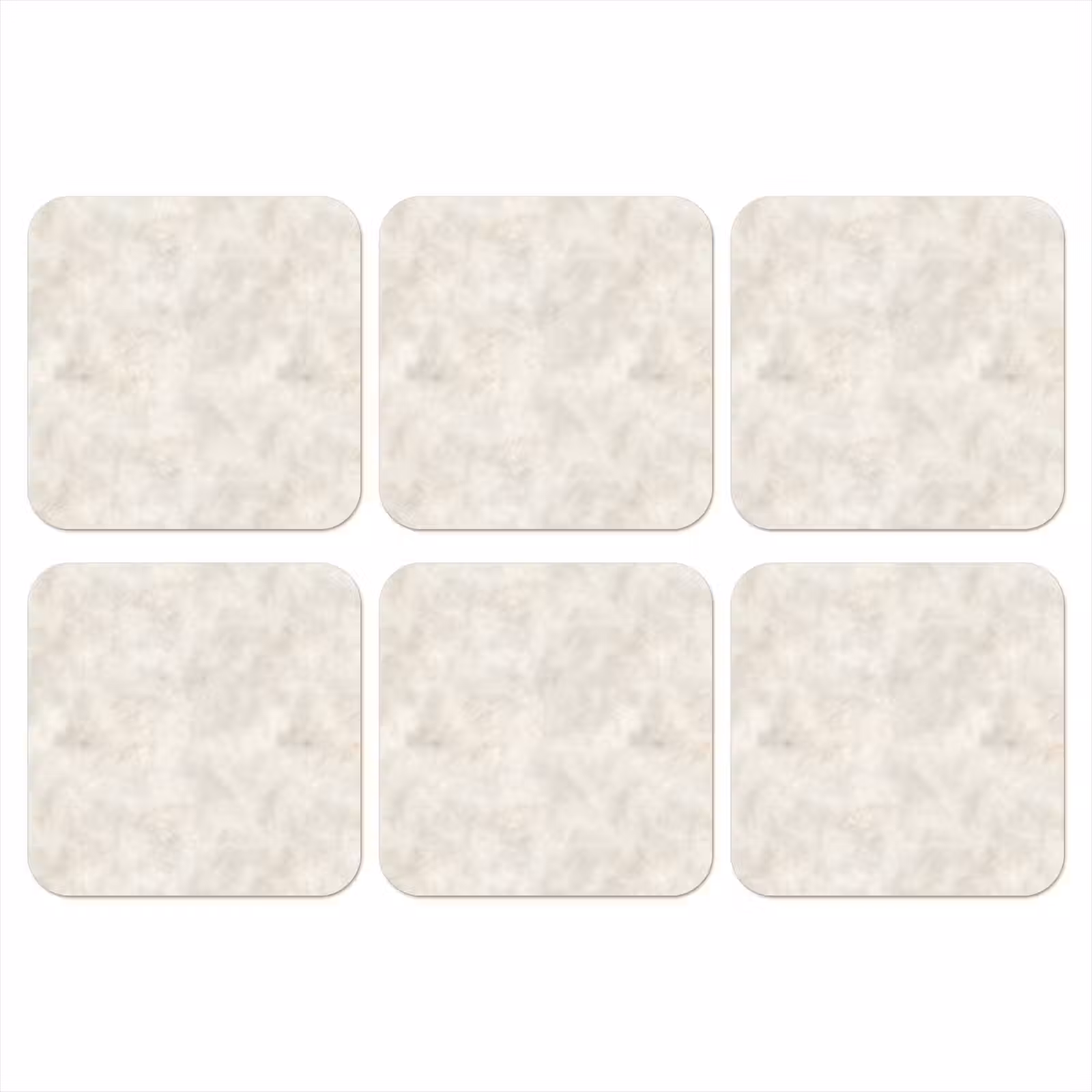 Onderzetter - Crèmebeige - Marmer - Aders — 1