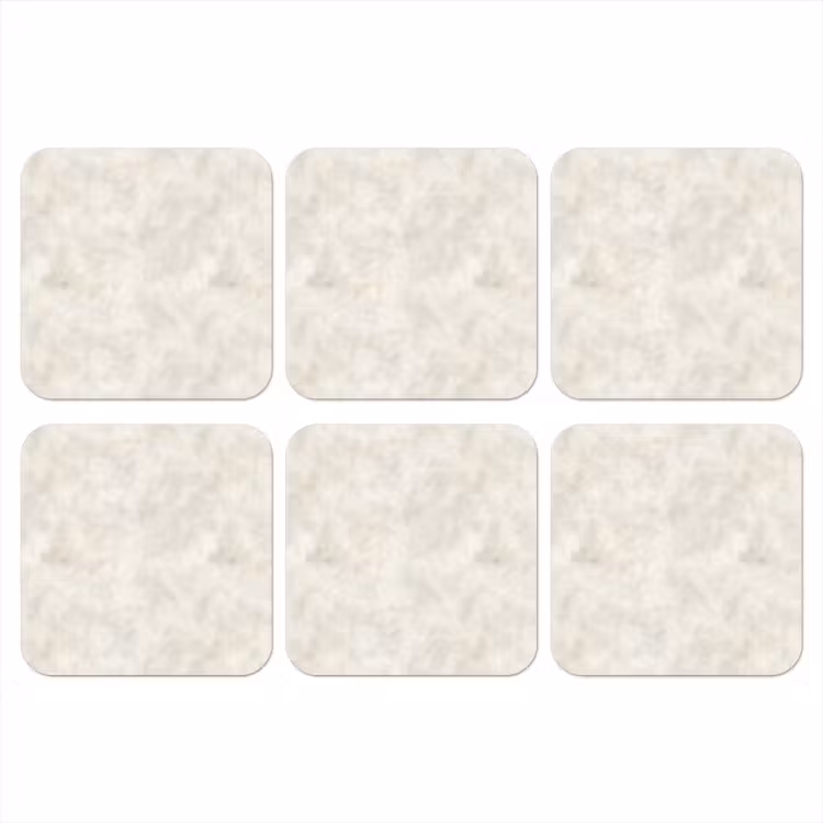 Onderzetter - Crèmebeige - Marmer - Aders — 1