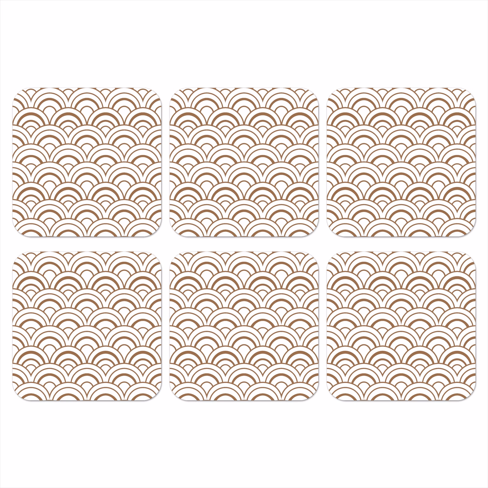 Onderzetter - Klassiek - Motief - Terracotta — 1