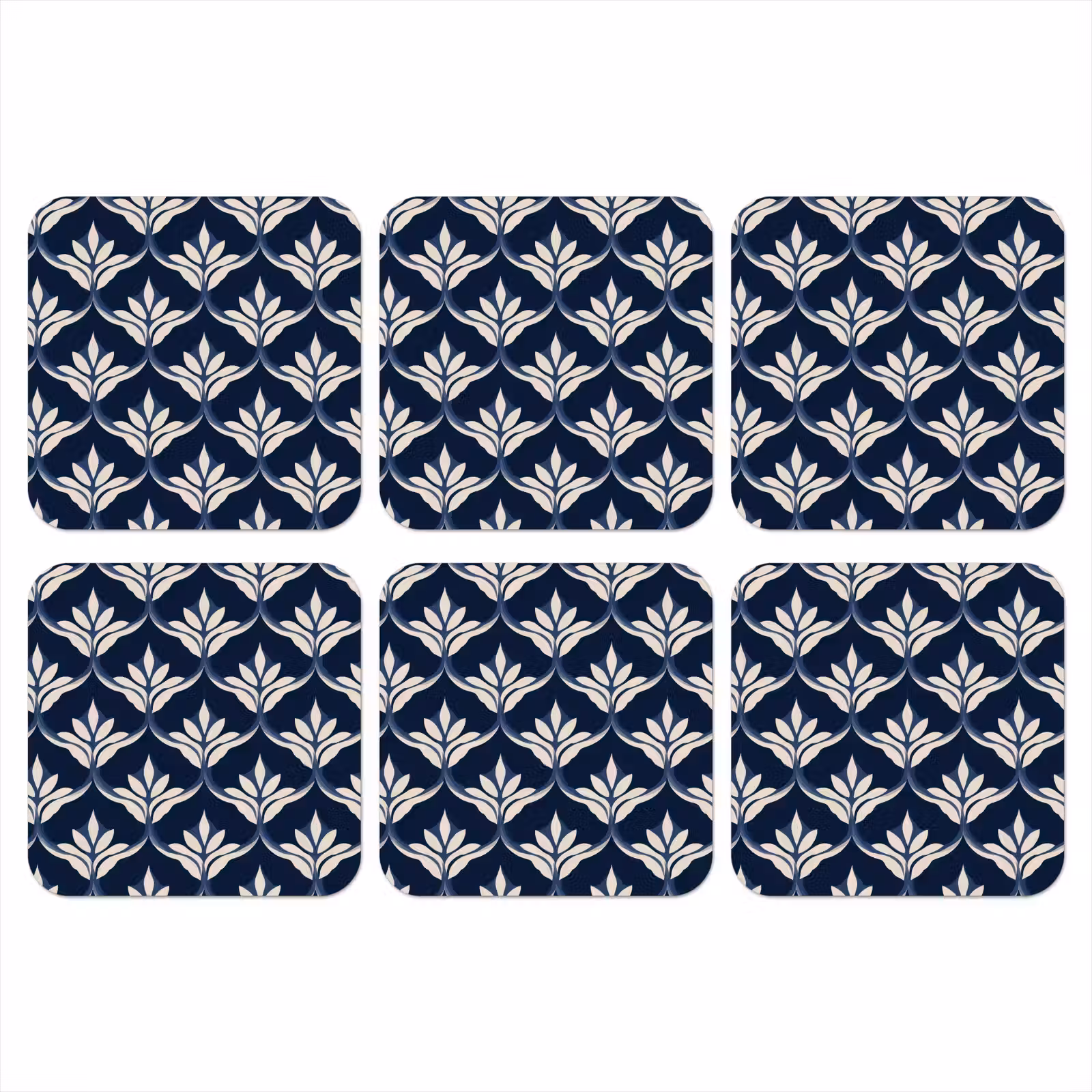 Onderzetter - Modern - Ontwerp - Blauw — 1