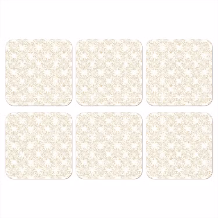 Onderzetter - Abstract - Motief - Beige — 1