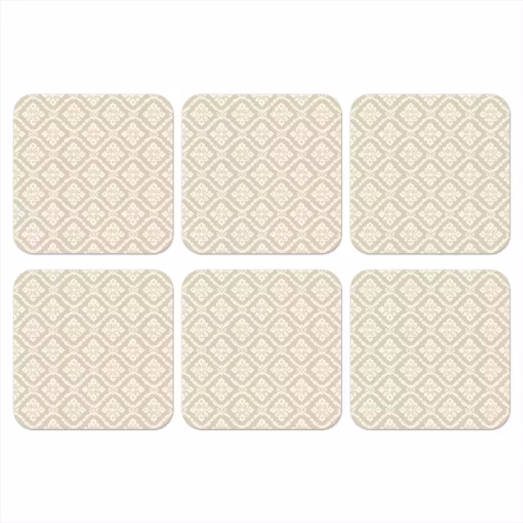 Onderzetter - Floraal - Ornament - Beige — 1