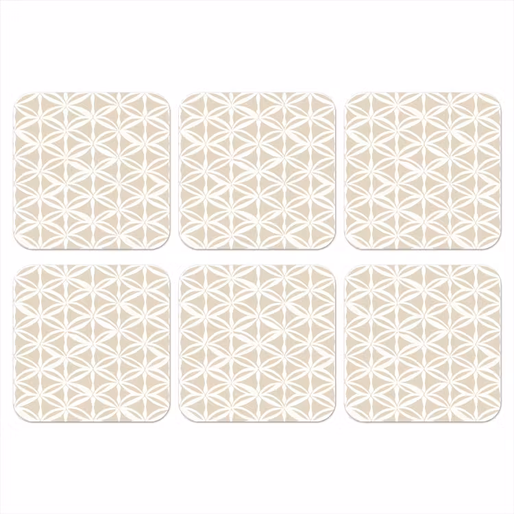 Onderzetter - Motief - Modern - Beige — 1