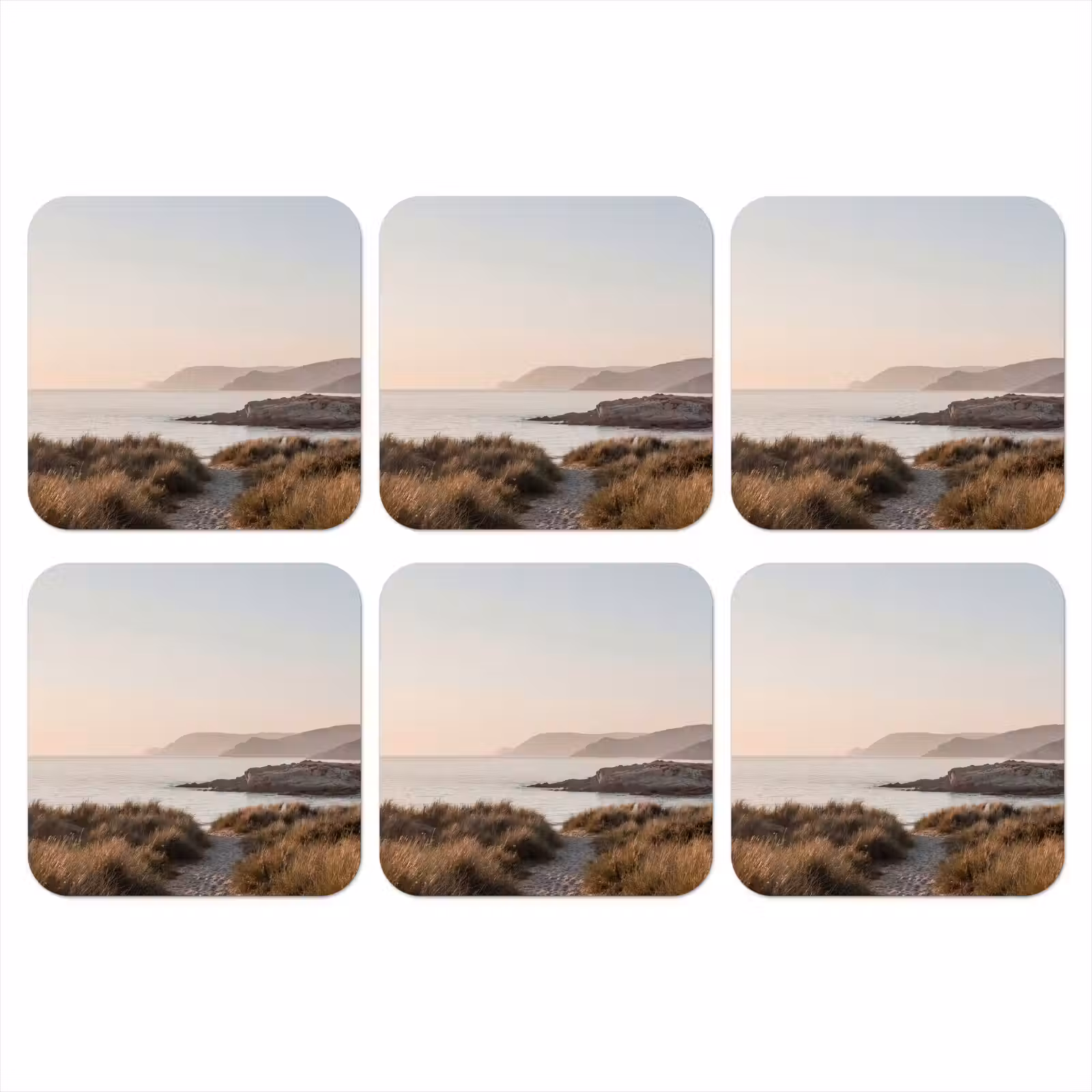 Onderzetter - Landschap - Kust - Duinen — 1