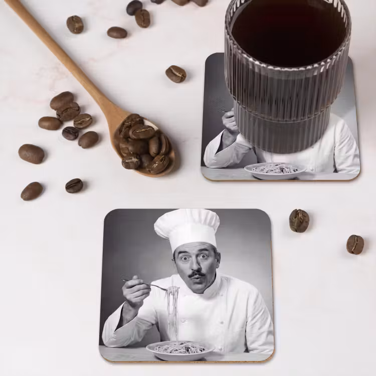 Onderzetter - Chef - Spaghetti - Pasta — 4